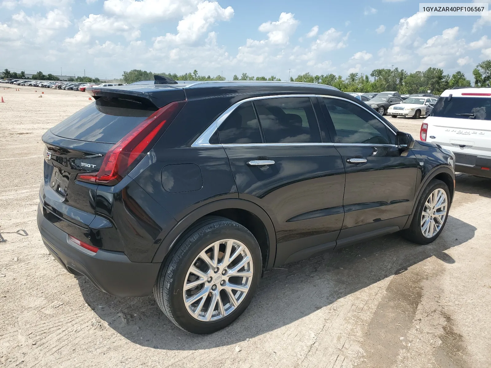 2023 Cadillac Xt4 Luxury VIN: 1GYAZAR40PF106567 Lot: 66670604