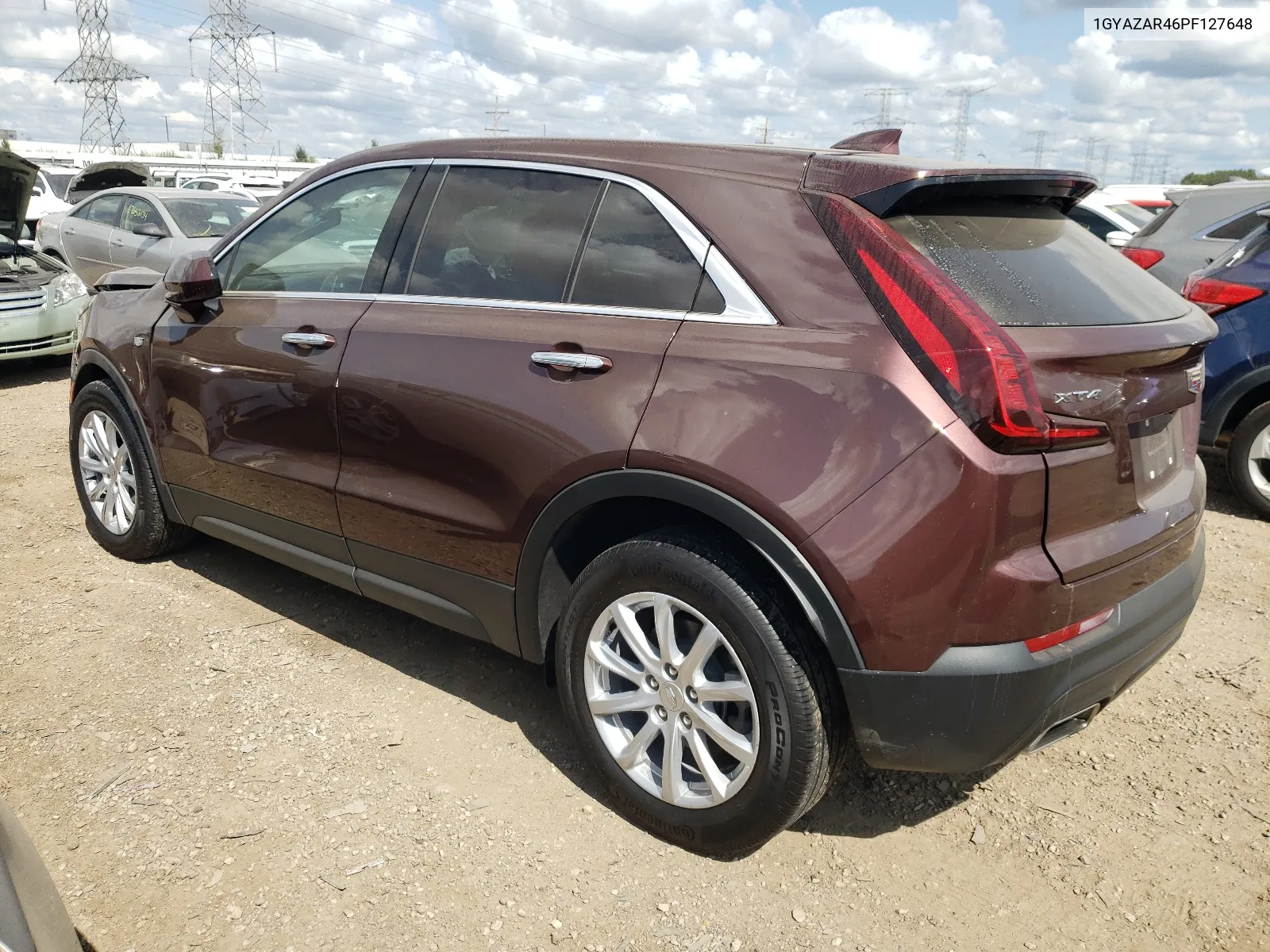 2023 Cadillac Xt4 Luxury VIN: 1GYAZAR46PF127648 Lot: 67974414