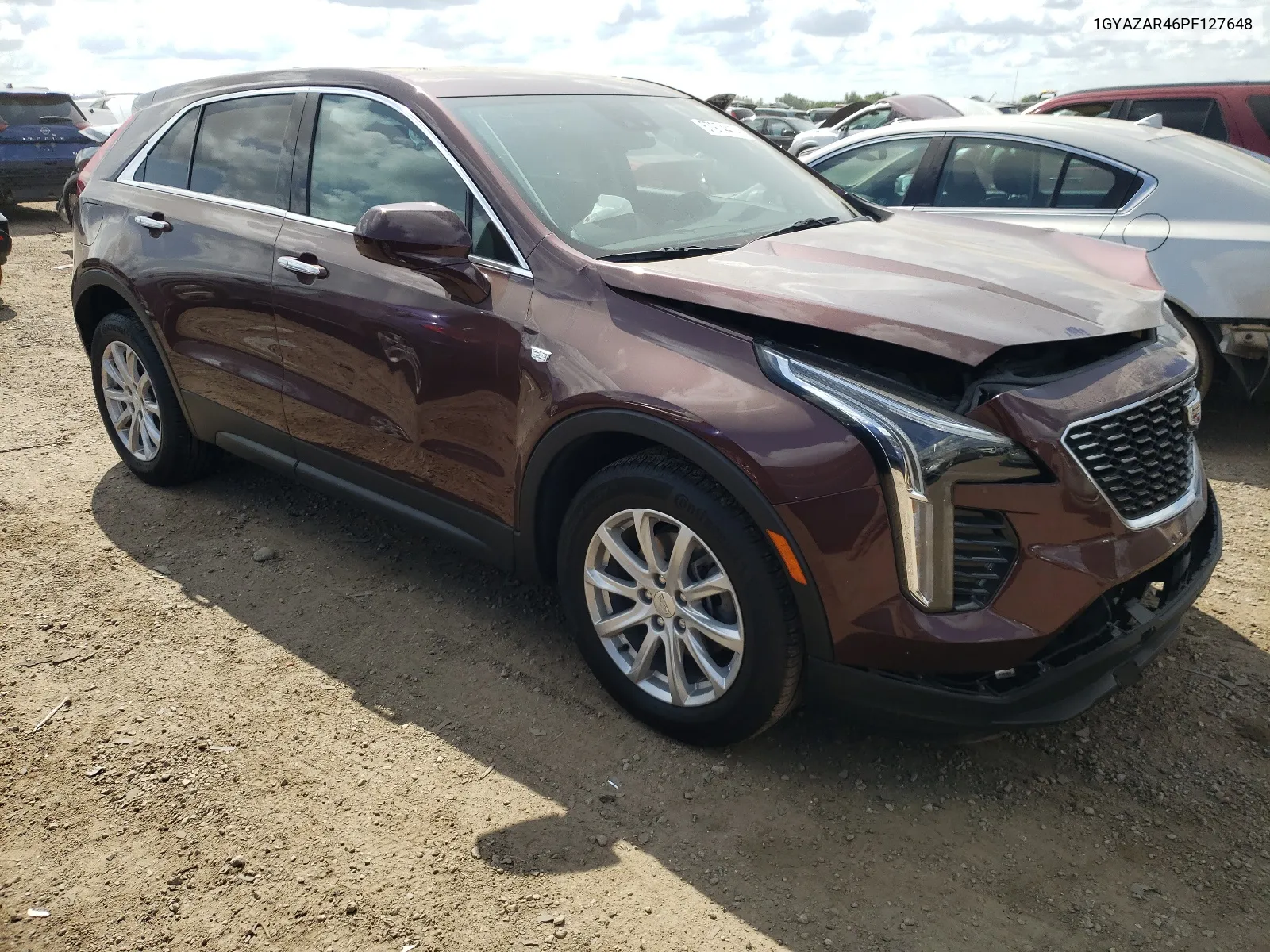 2023 Cadillac Xt4 Luxury VIN: 1GYAZAR46PF127648 Lot: 67974414