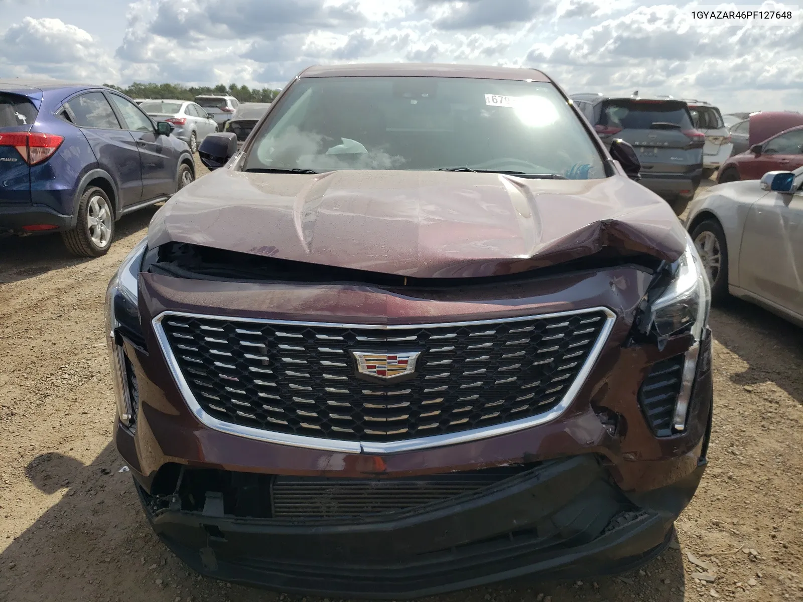 1GYAZAR46PF127648 2023 Cadillac Xt4 Luxury