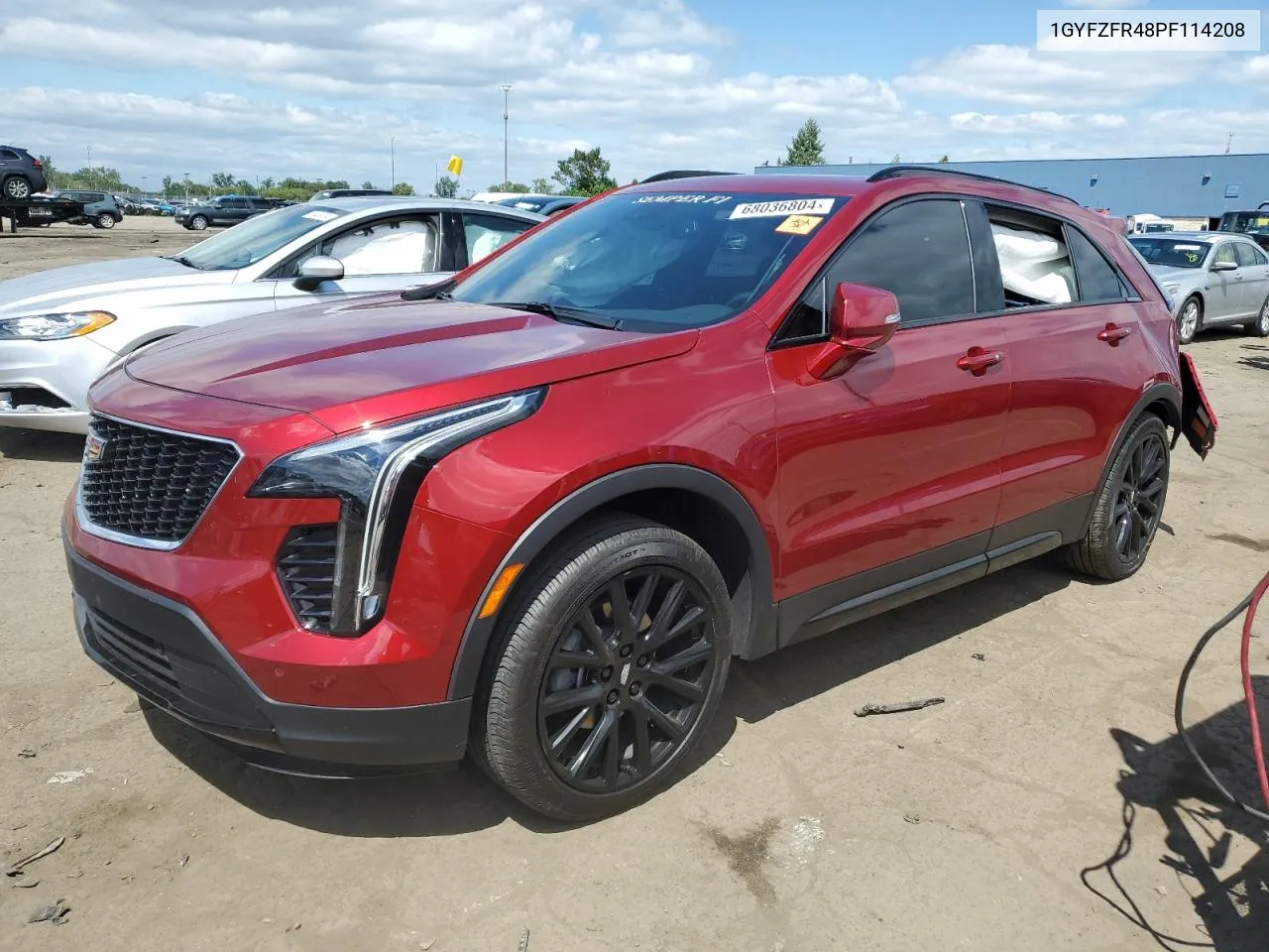 1GYFZFR48PF114208 2023 Cadillac Xt4 Sport