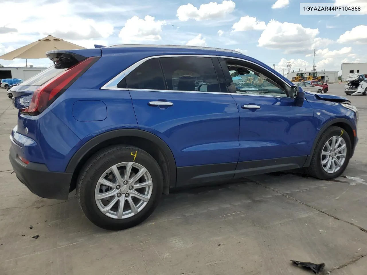 1GYAZAR44PF104868 2023 Cadillac Xt4 Luxury