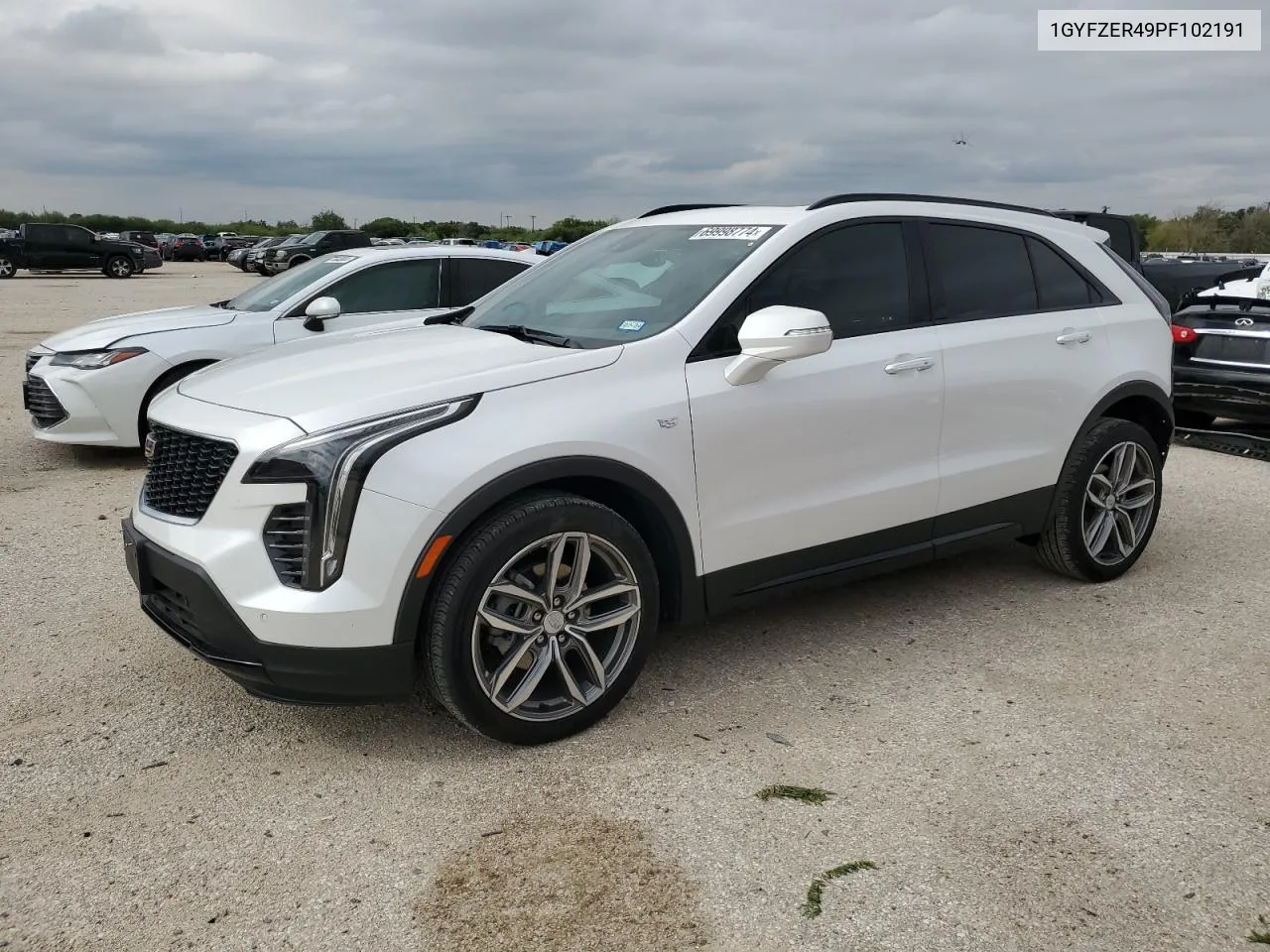 2023 Cadillac Xt4 Sport VIN: 1GYFZER49PF102191 Lot: 69998774