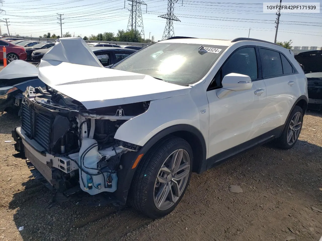 2023 Cadillac Xt4 Sport VIN: 1GYFZFR42PF171939 Lot: 70484524