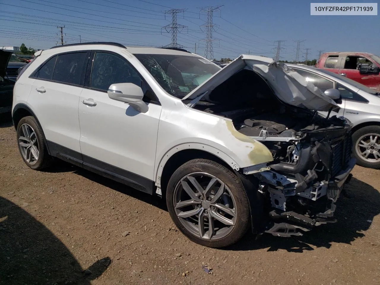 2023 Cadillac Xt4 Sport VIN: 1GYFZFR42PF171939 Lot: 70484524