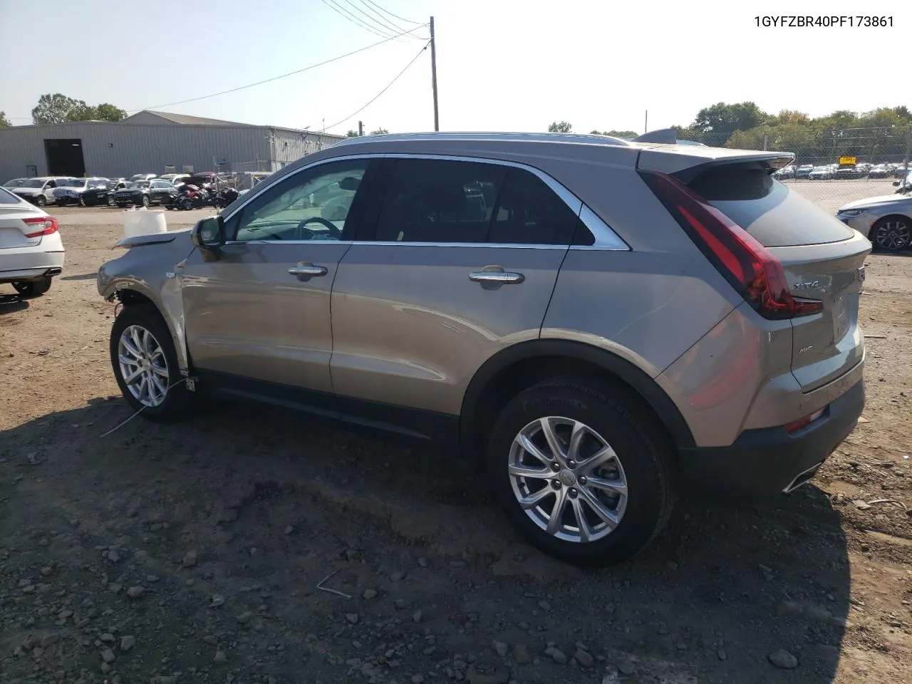 2023 Cadillac Xt4 Luxury VIN: 1GYFZBR40PF173861 Lot: 71233194