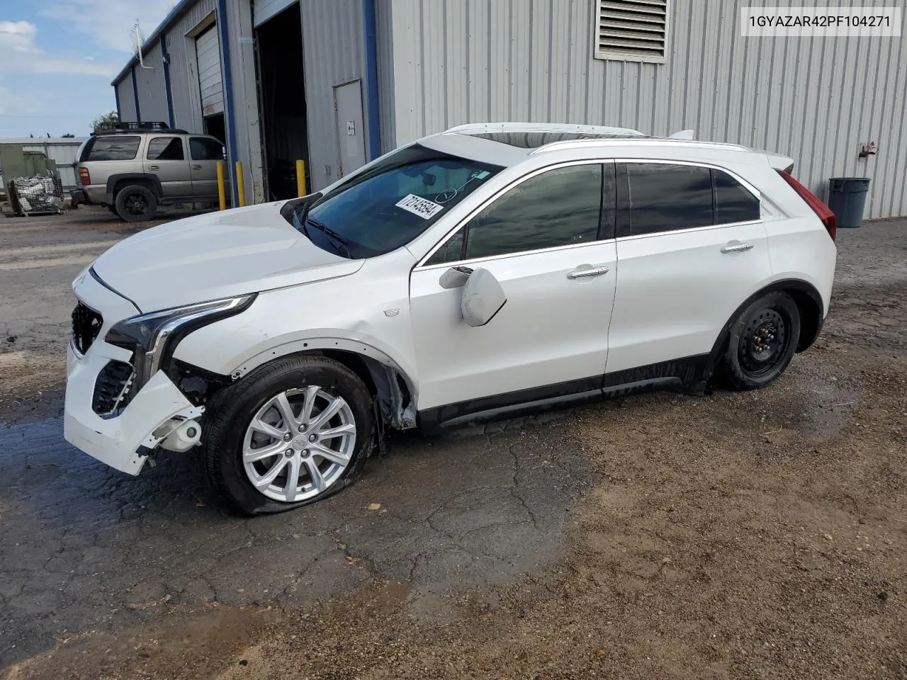 2023 Cadillac Xt4 Luxury VIN: 1GYAZAR42PF104271 Lot: 72145594