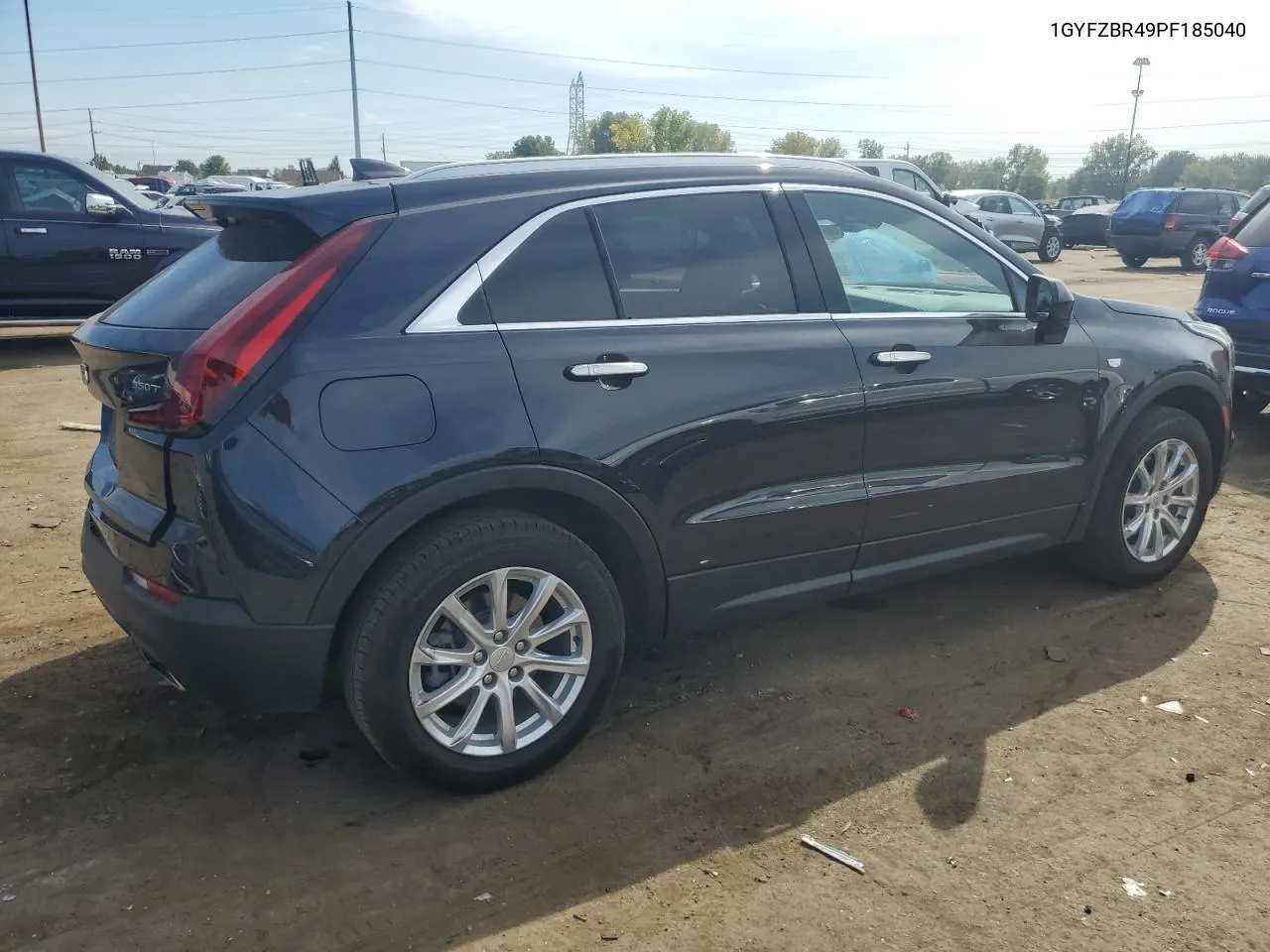 2023 Cadillac Xt4 Luxury VIN: 1GYFZBR49PF185040 Lot: 72313834