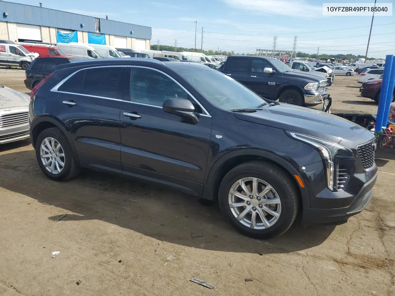 1GYFZBR49PF185040 2023 Cadillac Xt4 Luxury