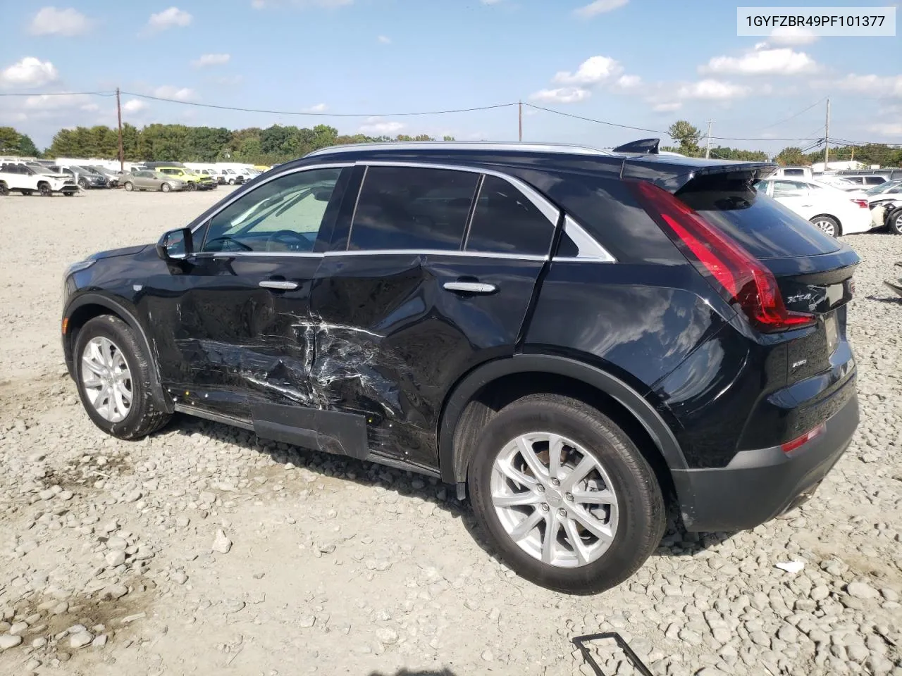 2023 Cadillac Xt4 Luxury VIN: 1GYFZBR49PF101377 Lot: 73961294