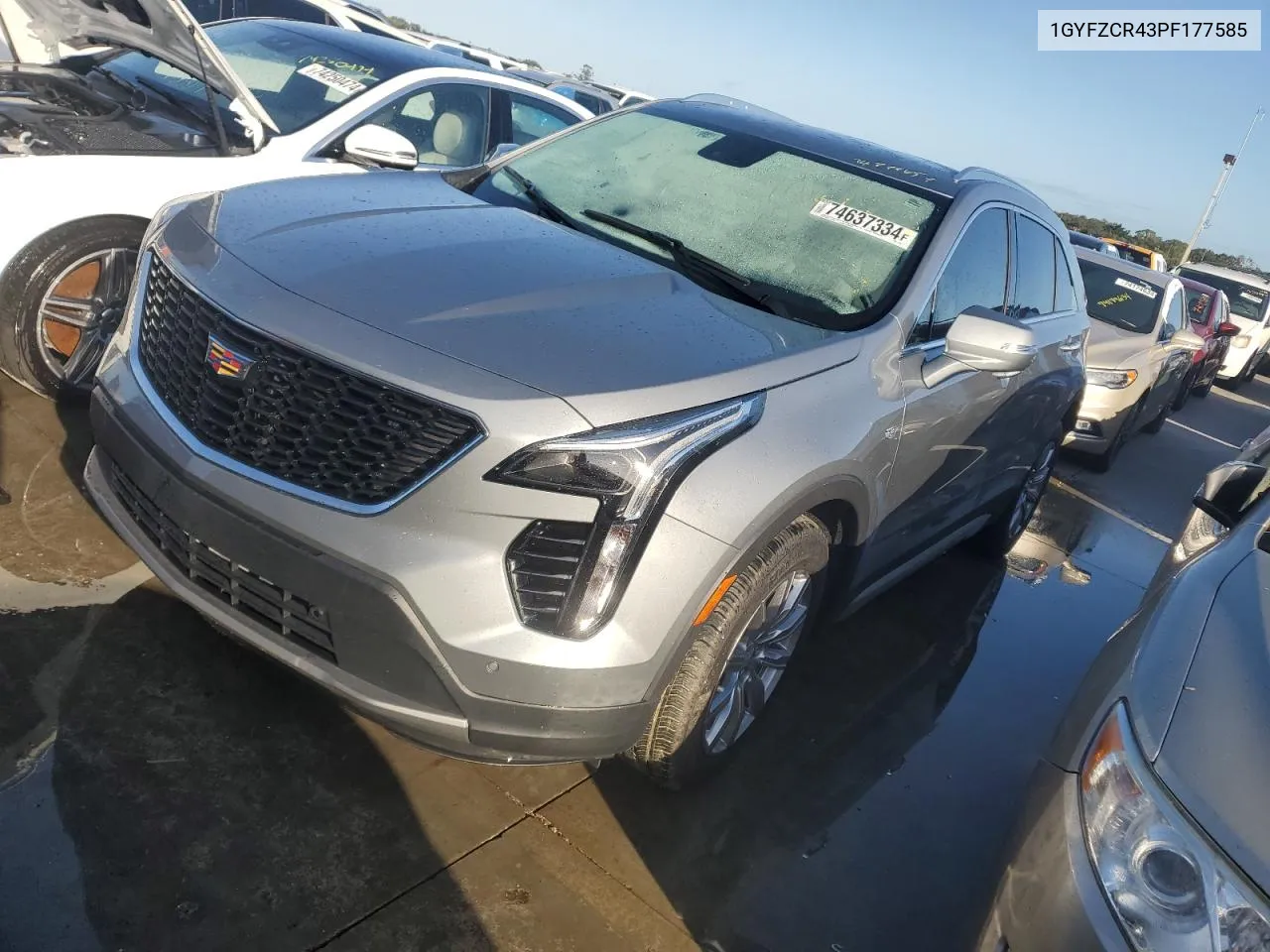 2023 Cadillac Xt4 Premium Luxury VIN: 1GYFZCR43PF177585 Lot: 74637334