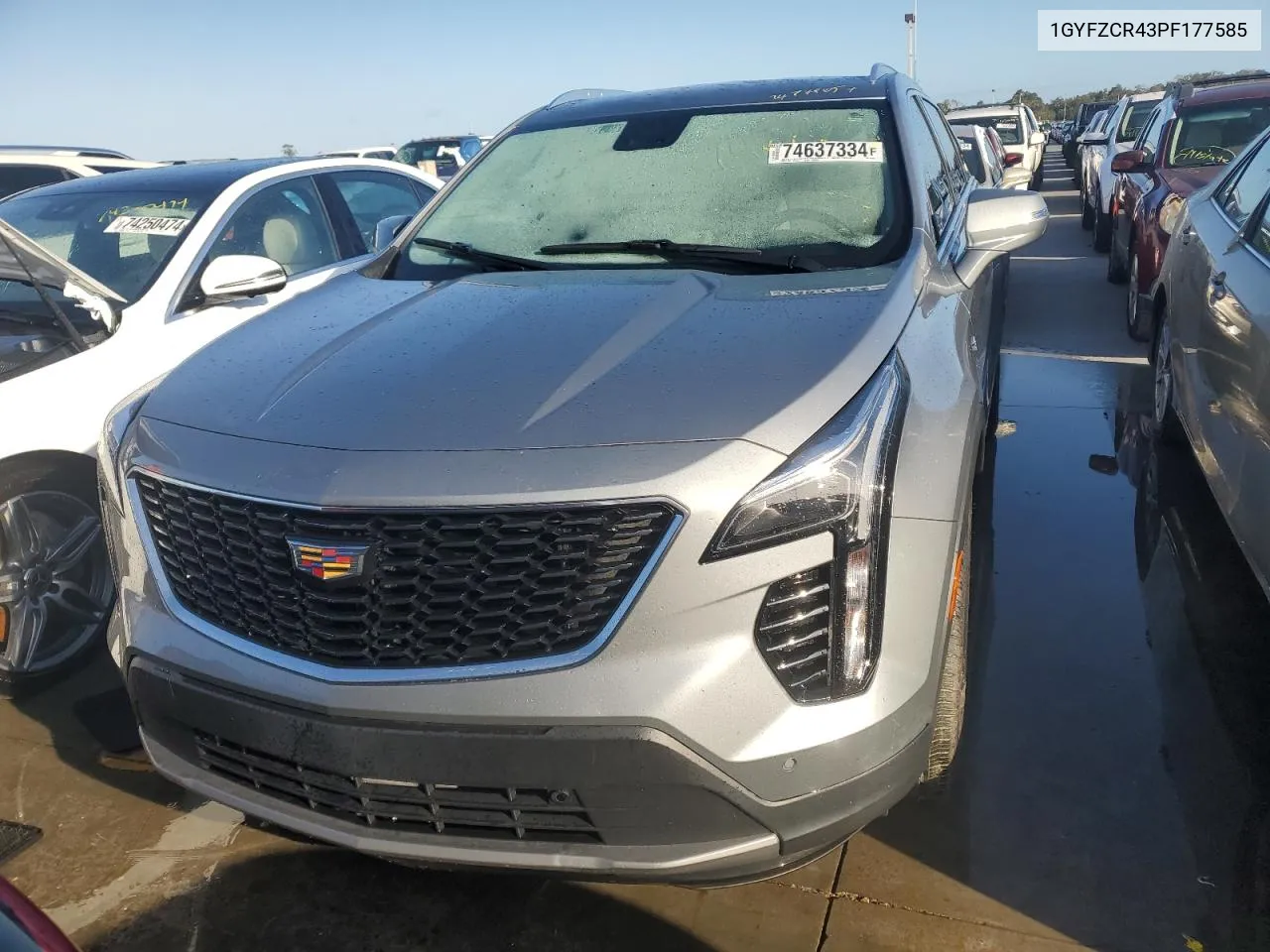 2023 Cadillac Xt4 Premium Luxury VIN: 1GYFZCR43PF177585 Lot: 74637334