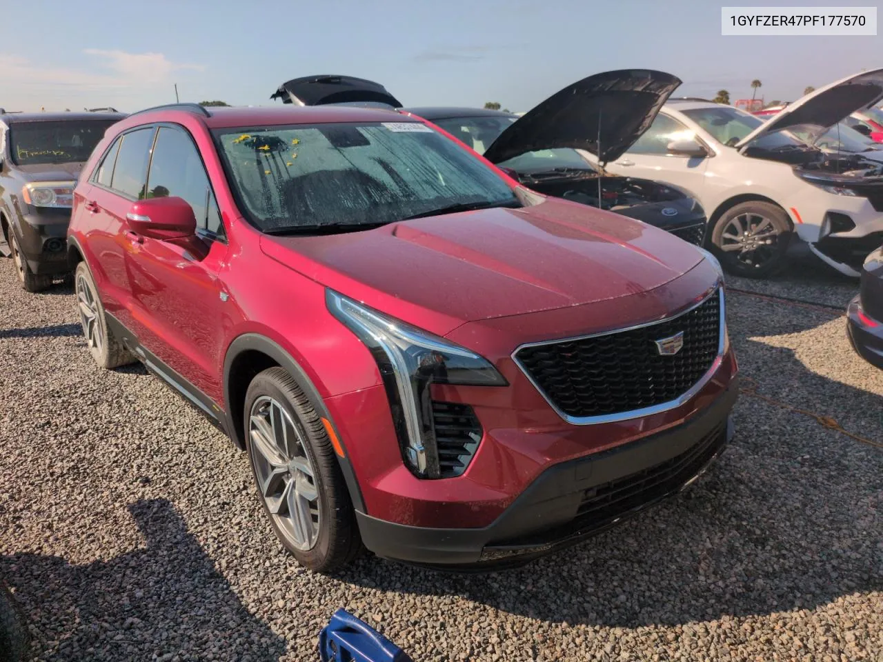 2023 Cadillac Xt4 Sport VIN: 1GYFZER47PF177570 Lot: 74637444