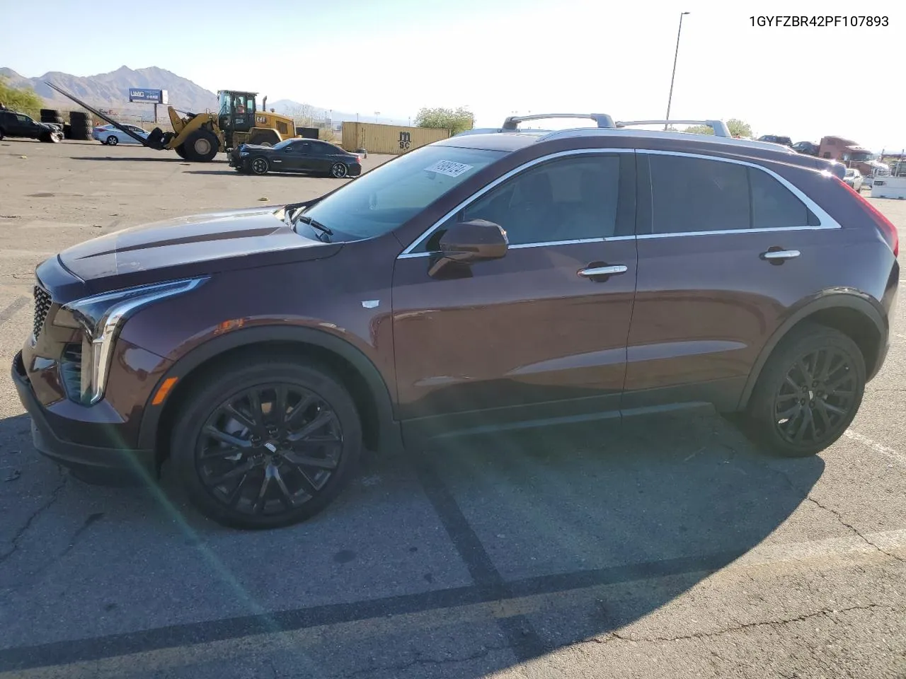 2023 Cadillac Xt4 Luxury VIN: 1GYFZBR42PF107893 Lot: 74989124