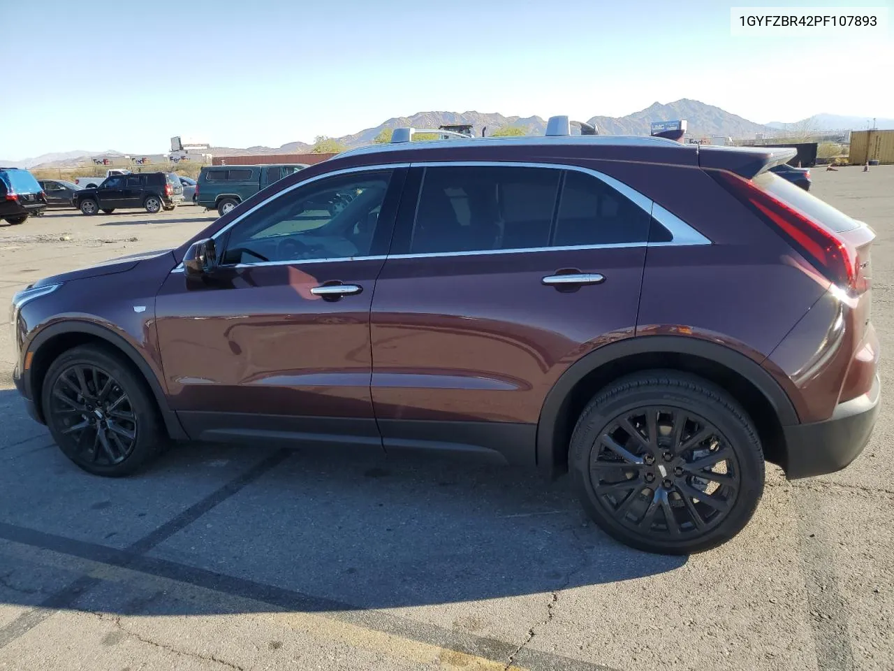 2023 Cadillac Xt4 Luxury VIN: 1GYFZBR42PF107893 Lot: 74989124