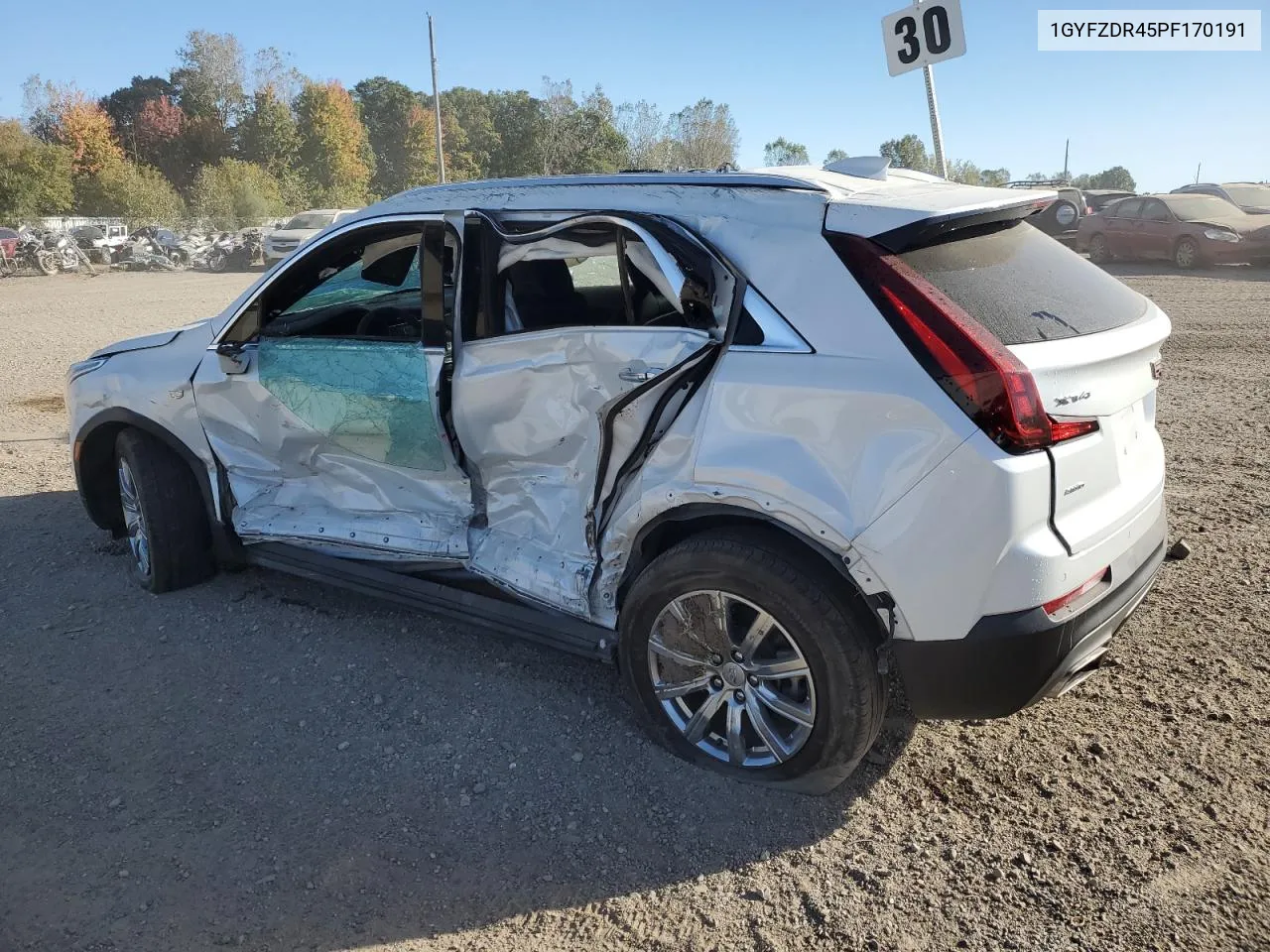 2023 Cadillac Xt4 Premium Luxury VIN: 1GYFZDR45PF170191 Lot: 75001284