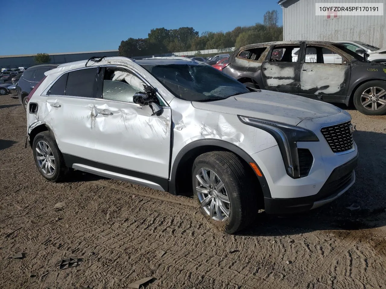 2023 Cadillac Xt4 Premium Luxury VIN: 1GYFZDR45PF170191 Lot: 75001284