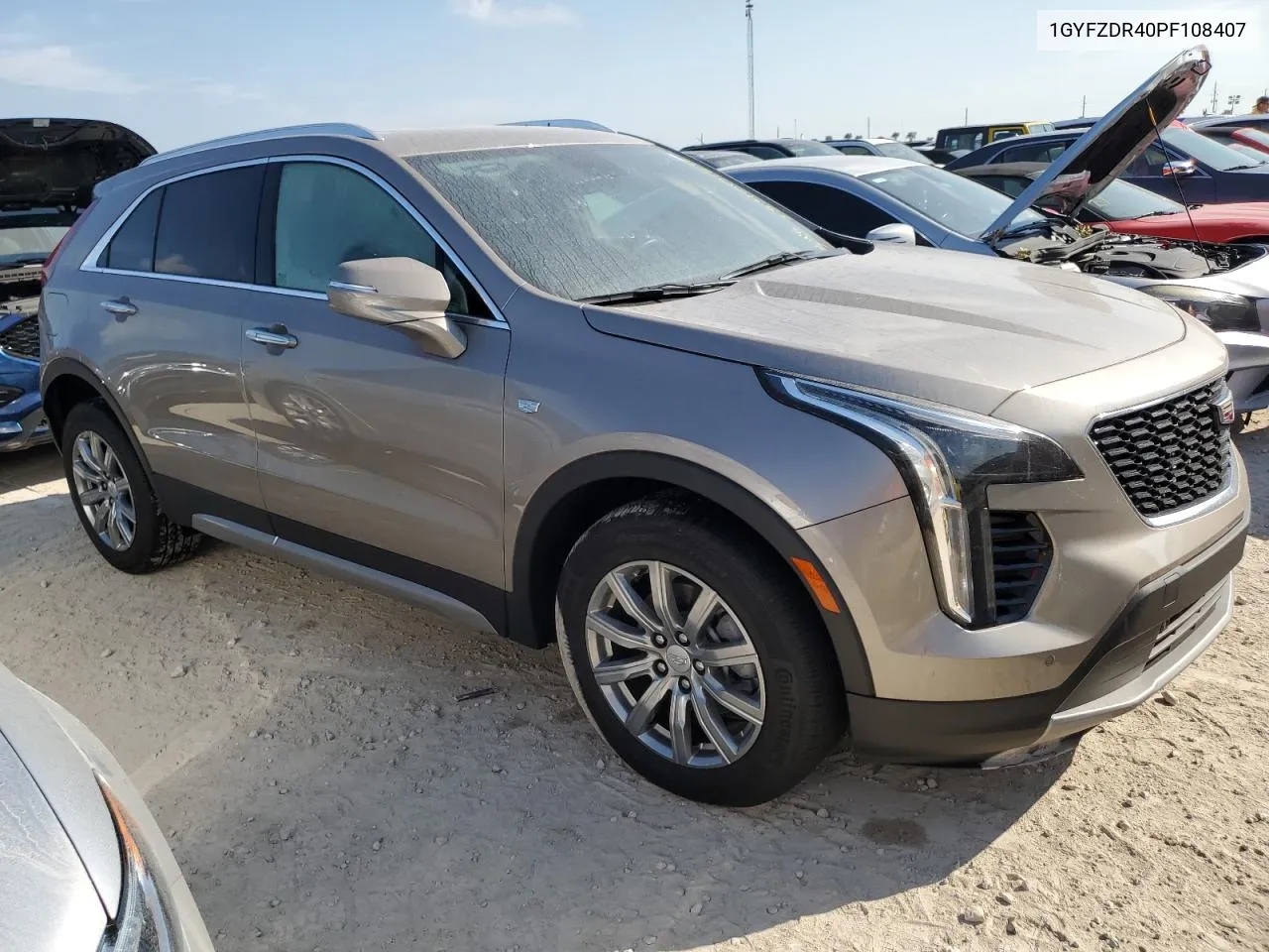 2023 Cadillac Xt4 Premium Luxury VIN: 1GYFZDR40PF108407 Lot: 75400124