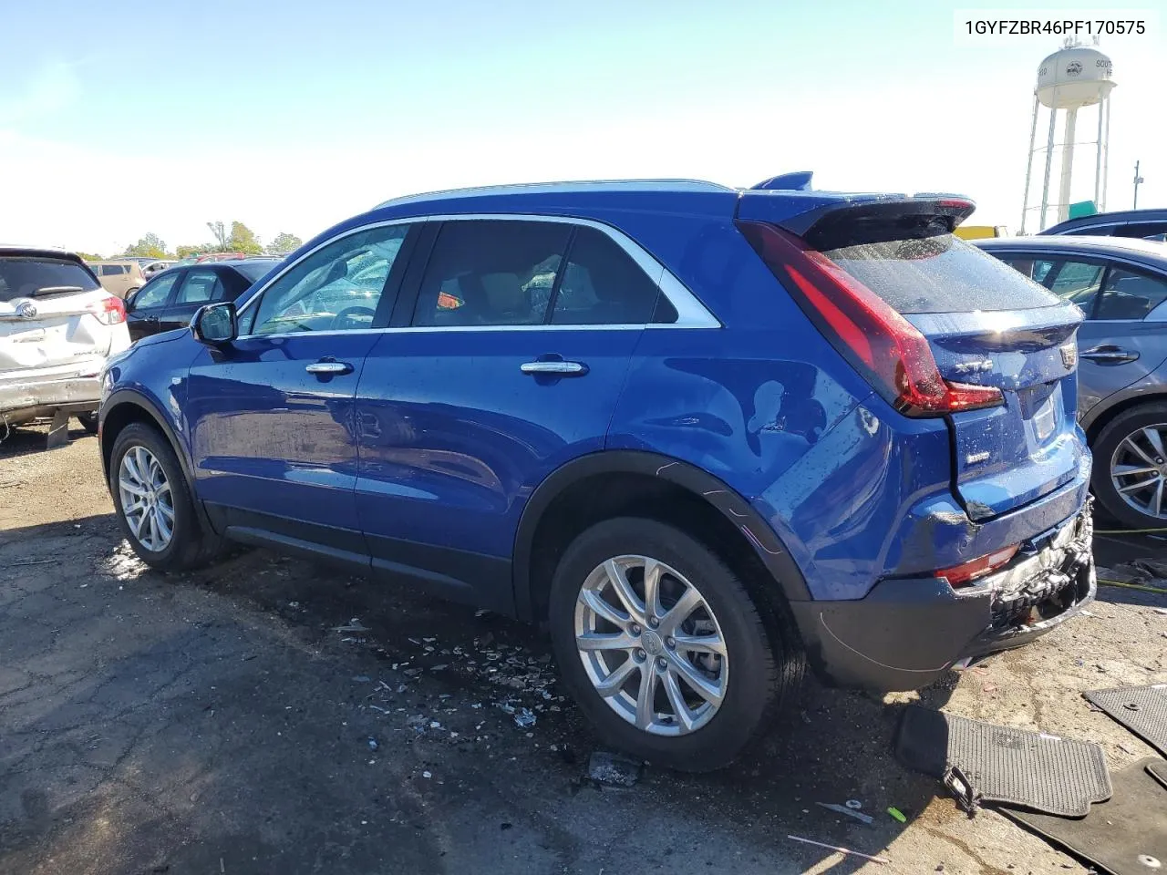 2023 Cadillac Xt4 Luxury VIN: 1GYFZBR46PF170575 Lot: 75931784