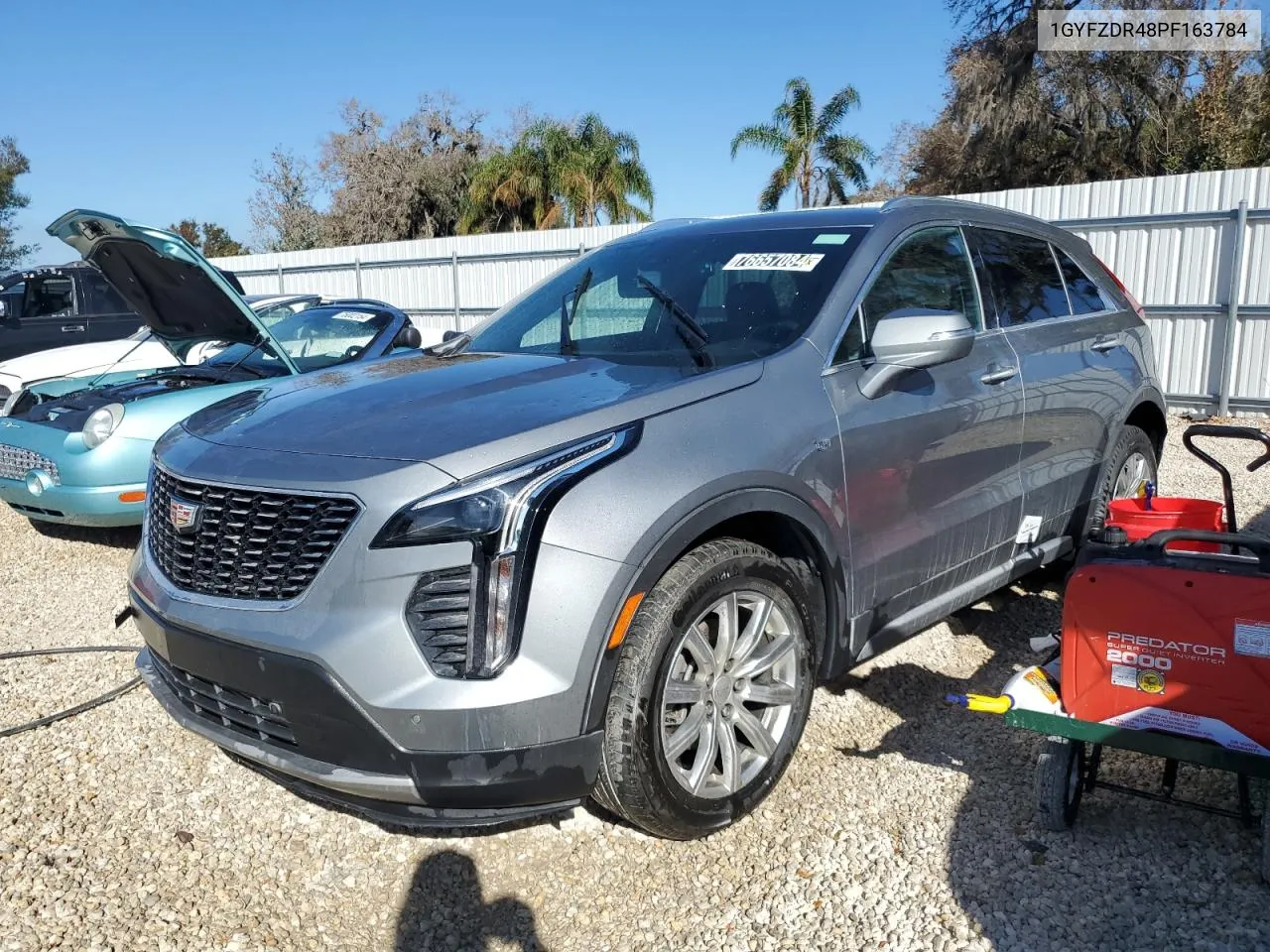 2023 Cadillac Xt4 Premium Luxury VIN: 1GYFZDR48PF163784 Lot: 76657084