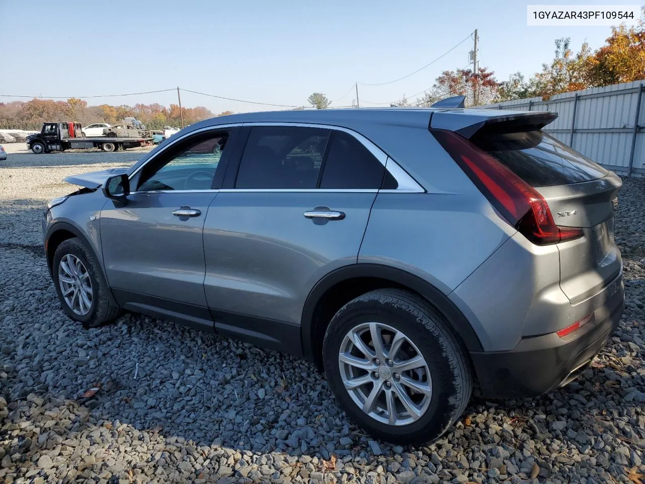 2023 Cadillac Xt4 Luxury VIN: 1GYAZAR43PF109544 Lot: 77330014