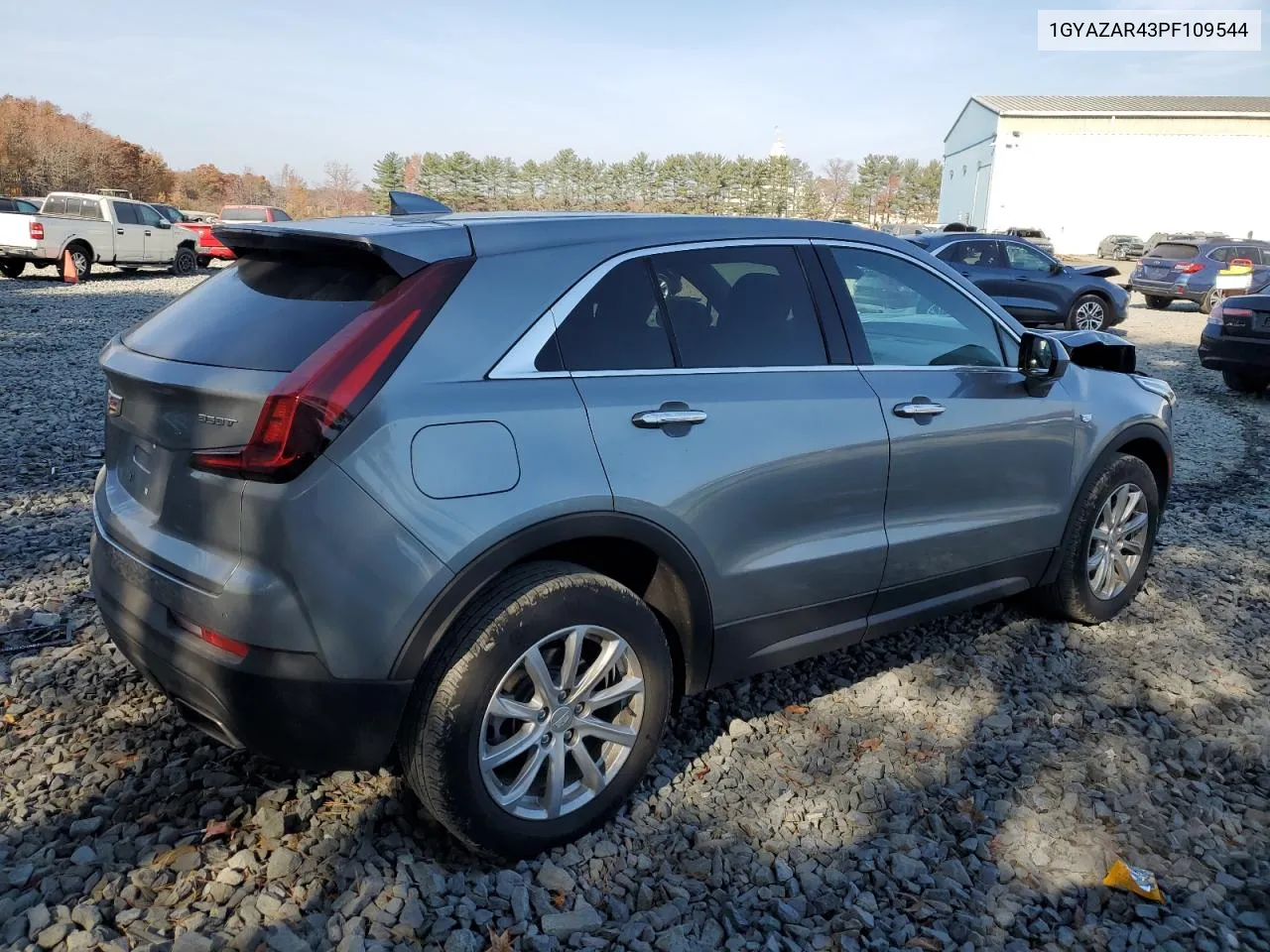 2023 Cadillac Xt4 Luxury VIN: 1GYAZAR43PF109544 Lot: 77330014