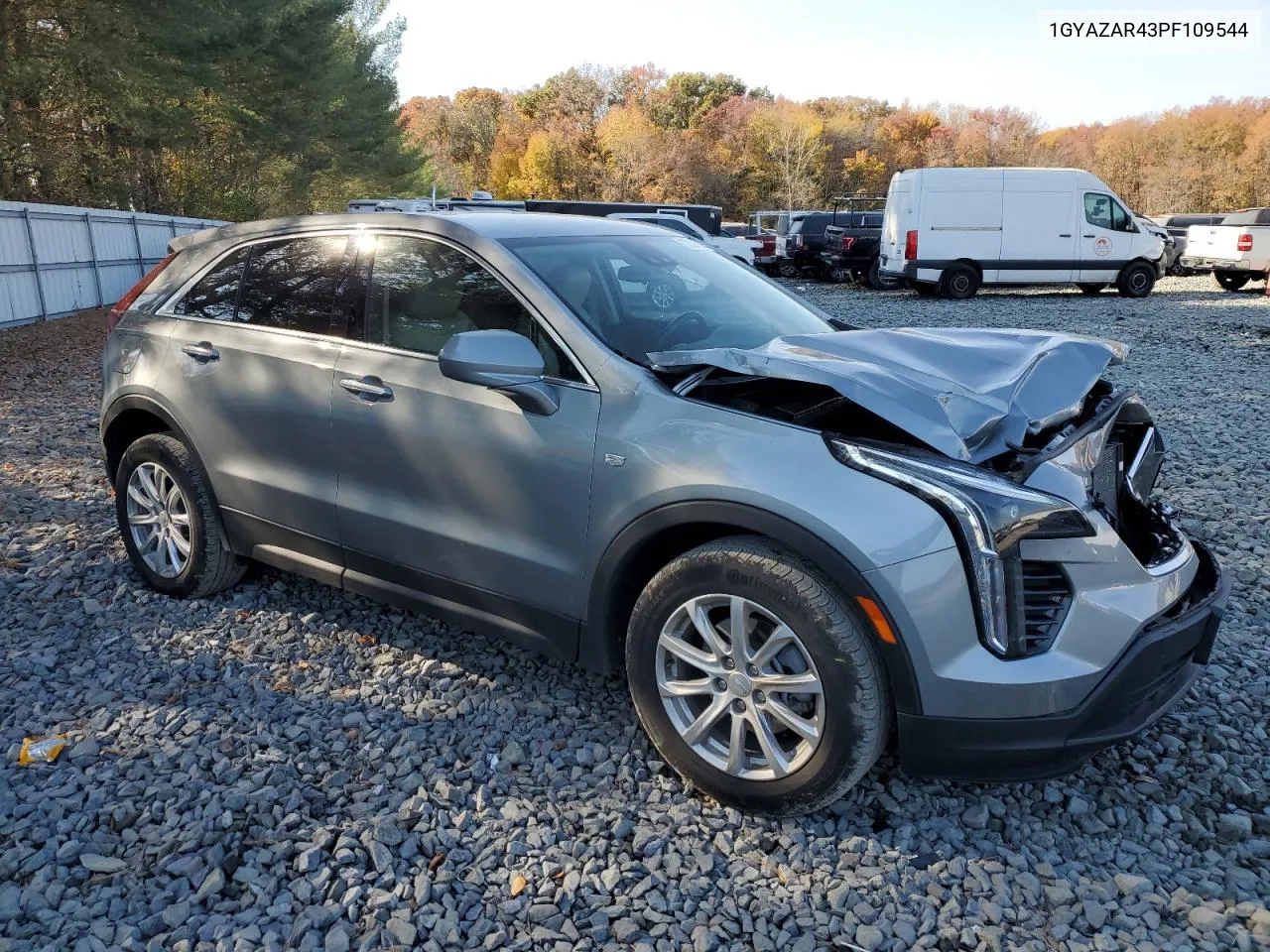 2023 Cadillac Xt4 Luxury VIN: 1GYAZAR43PF109544 Lot: 77330014