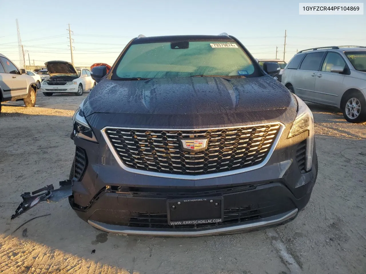 2023 Cadillac Xt4 Premium Luxury VIN: 1GYFZCR44PF104869 Lot: 79379874