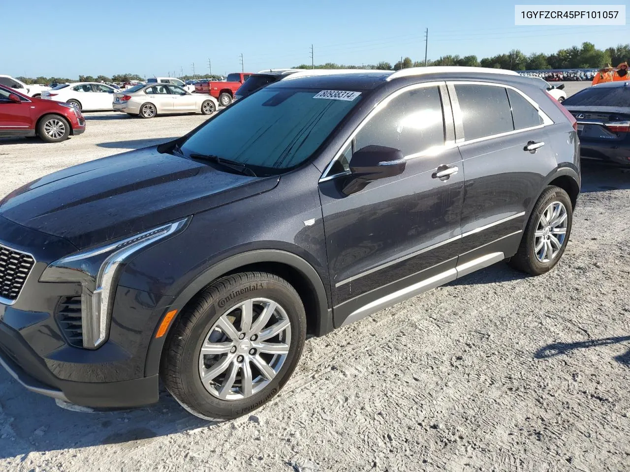 2023 Cadillac Xt4 Premium Luxury VIN: 1GYFZCR45PF101057 Lot: 80938314