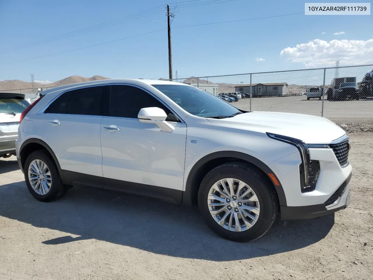 2024 Cadillac Xt4 Luxury VIN: 1GYAZAR42RF111739 Lot: 70089754