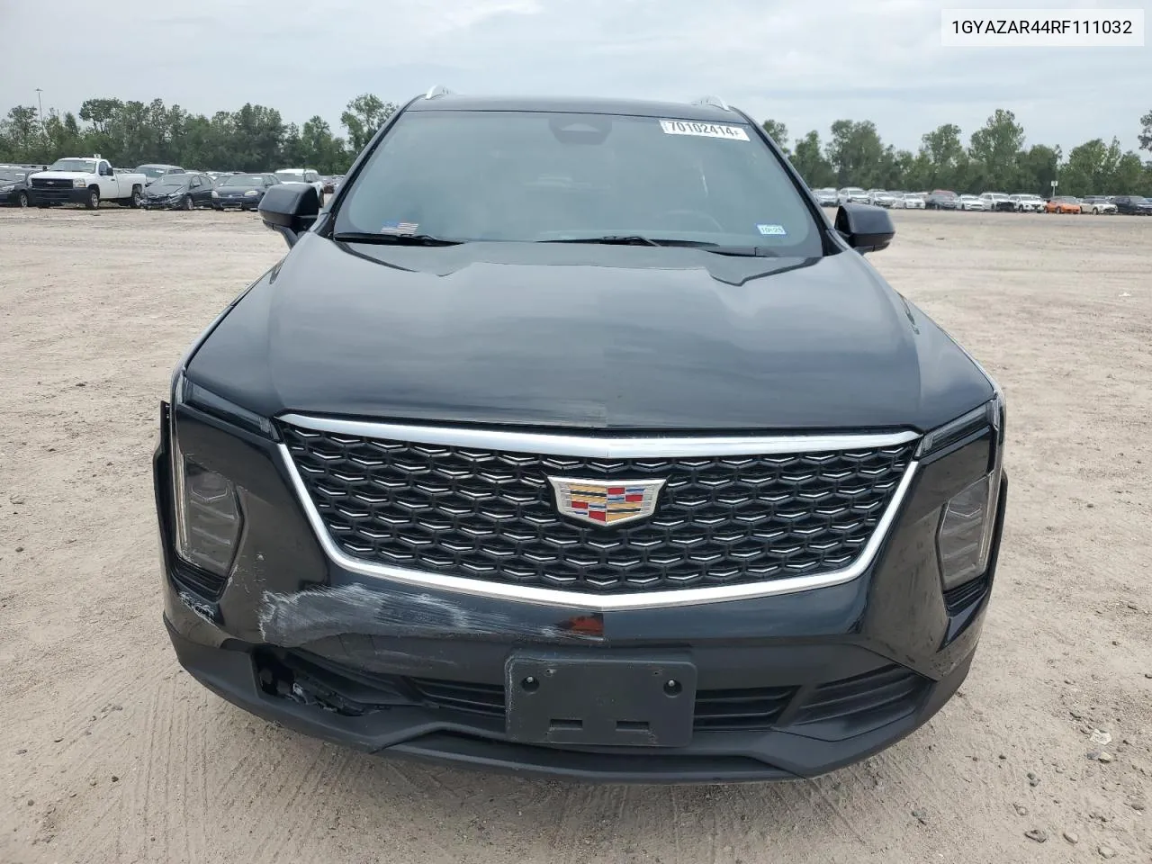 2024 Cadillac Xt4 Luxury VIN: 1GYAZAR44RF111032 Lot: 70102414