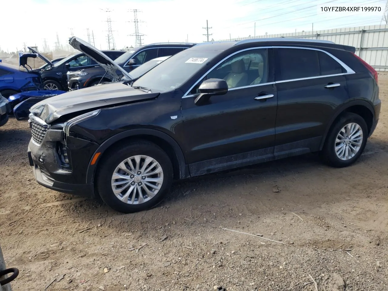 2024 Cadillac Xt4 Luxury VIN: 1GYFZBR4XRF199970 Lot: 71496774