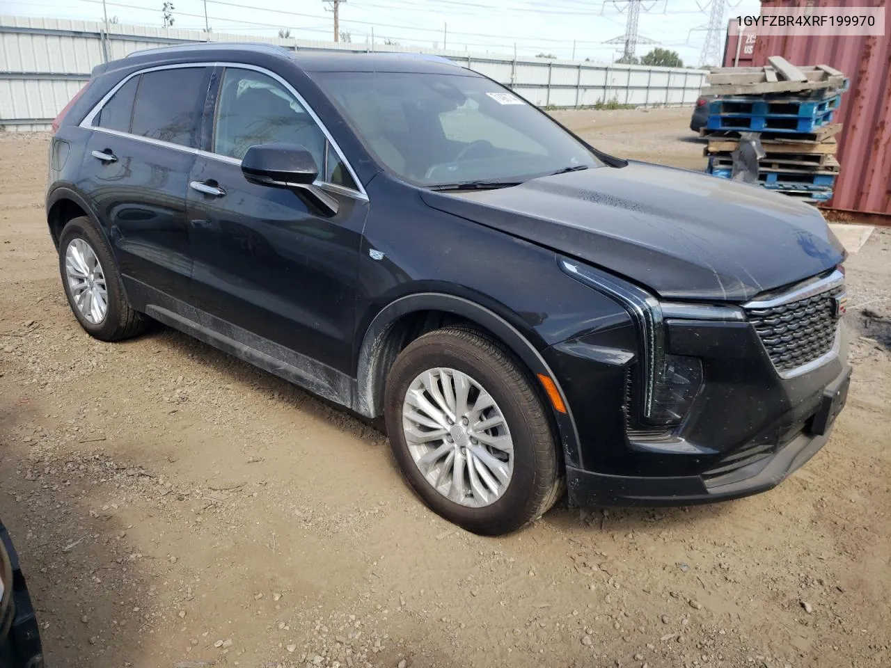 2024 Cadillac Xt4 Luxury VIN: 1GYFZBR4XRF199970 Lot: 71496774