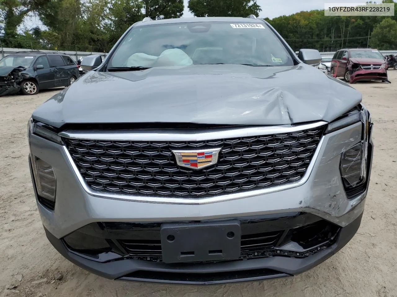 2024 Cadillac Xt4 Premium Luxury VIN: 1GYFZDR43RF228219 Lot: 72131924