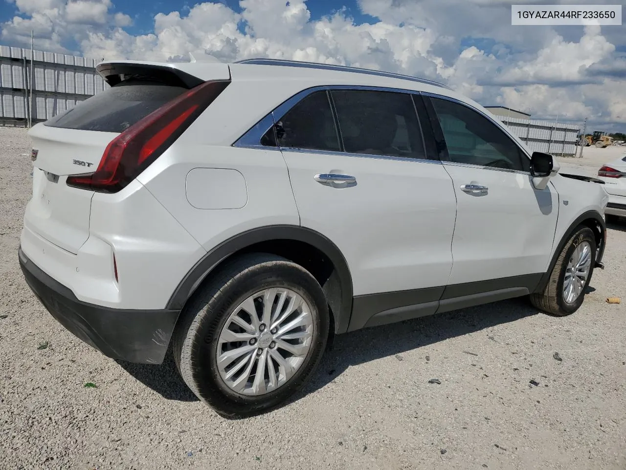 1GYAZAR44RF233650 2024 Cadillac Xt4 Luxury