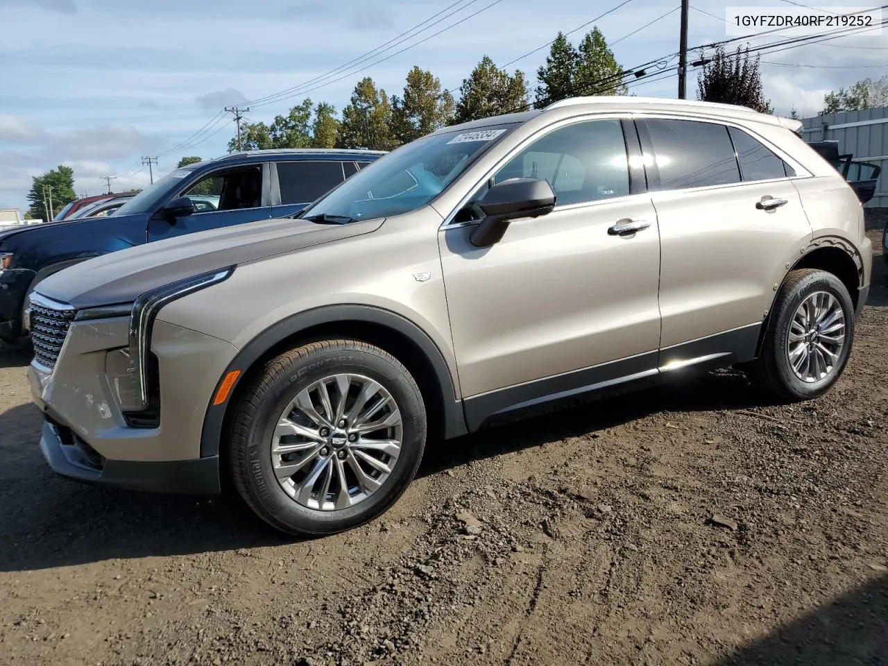 2024 Cadillac Xt4 Premium Luxury VIN: 1GYFZDR40RF219252 Lot: 72446334