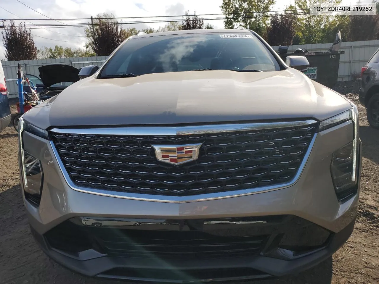 1GYFZDR40RF219252 2024 Cadillac Xt4 Premium Luxury