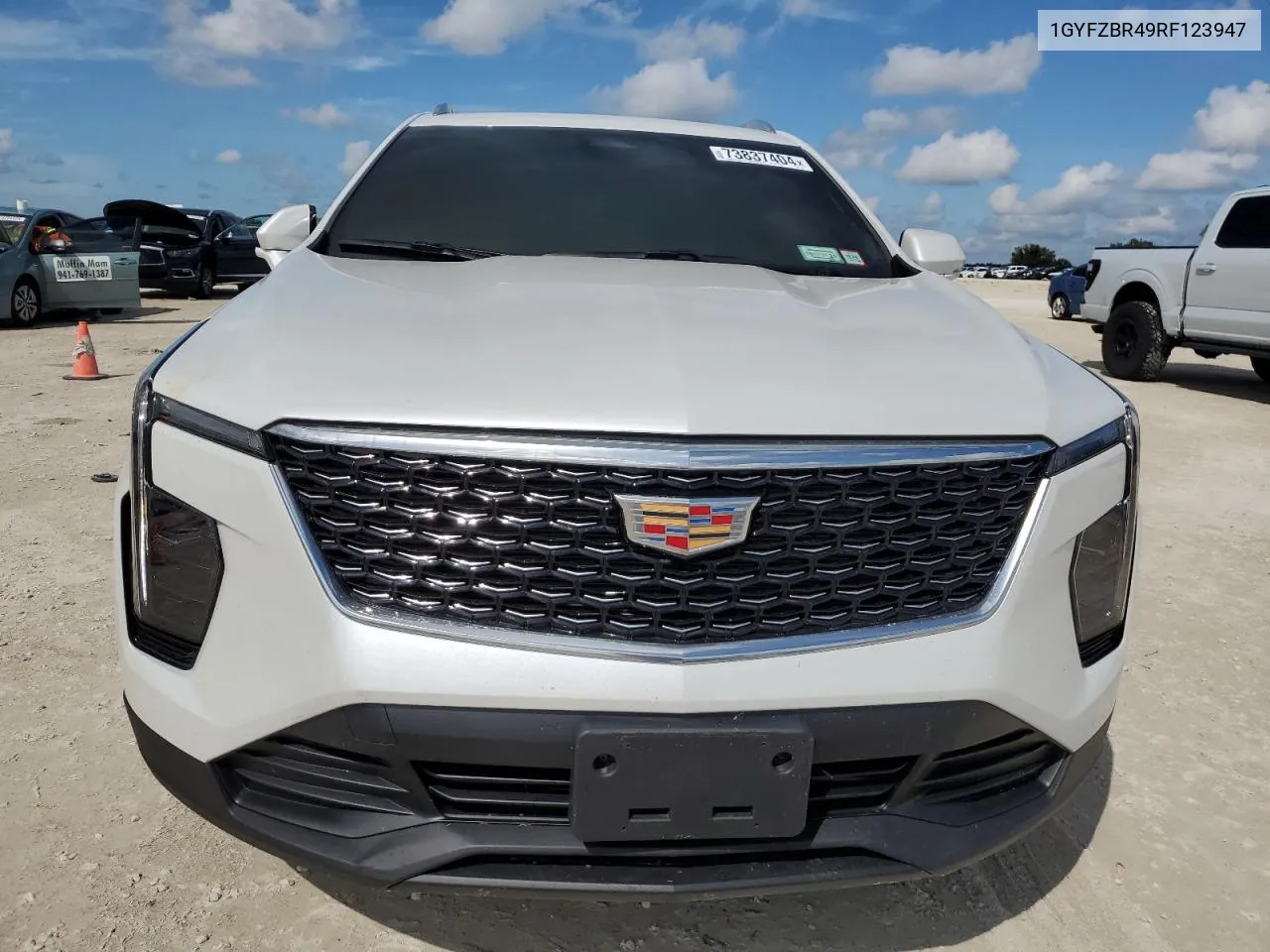 2024 Cadillac Xt4 Luxury VIN: 1GYFZBR49RF123947 Lot: 73837404