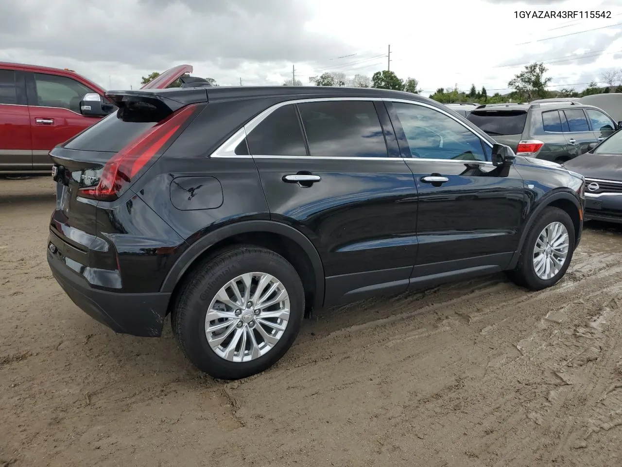 2024 Cadillac Xt4 Luxury VIN: 1GYAZAR43RF115542 Lot: 73948144