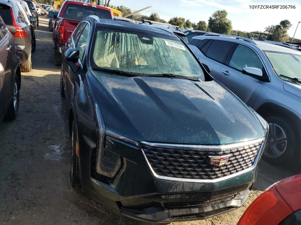 2024 Cadillac Xt4 Premium Luxury VIN: 1GYFZCR45RF206796 Lot: 74013764