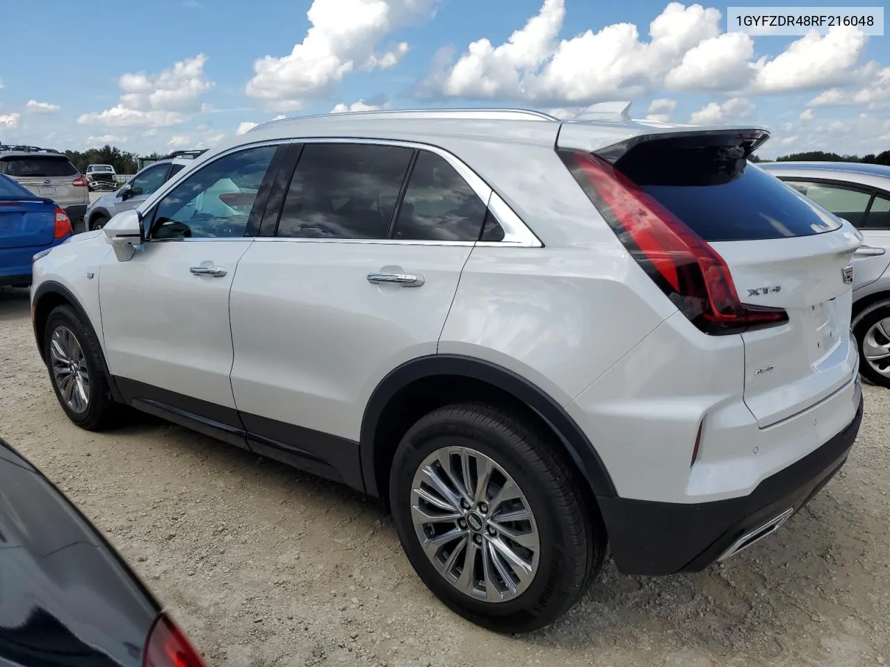 2024 Cadillac Xt4 Premium Luxury VIN: 1GYFZDR48RF216048 Lot: 74131314