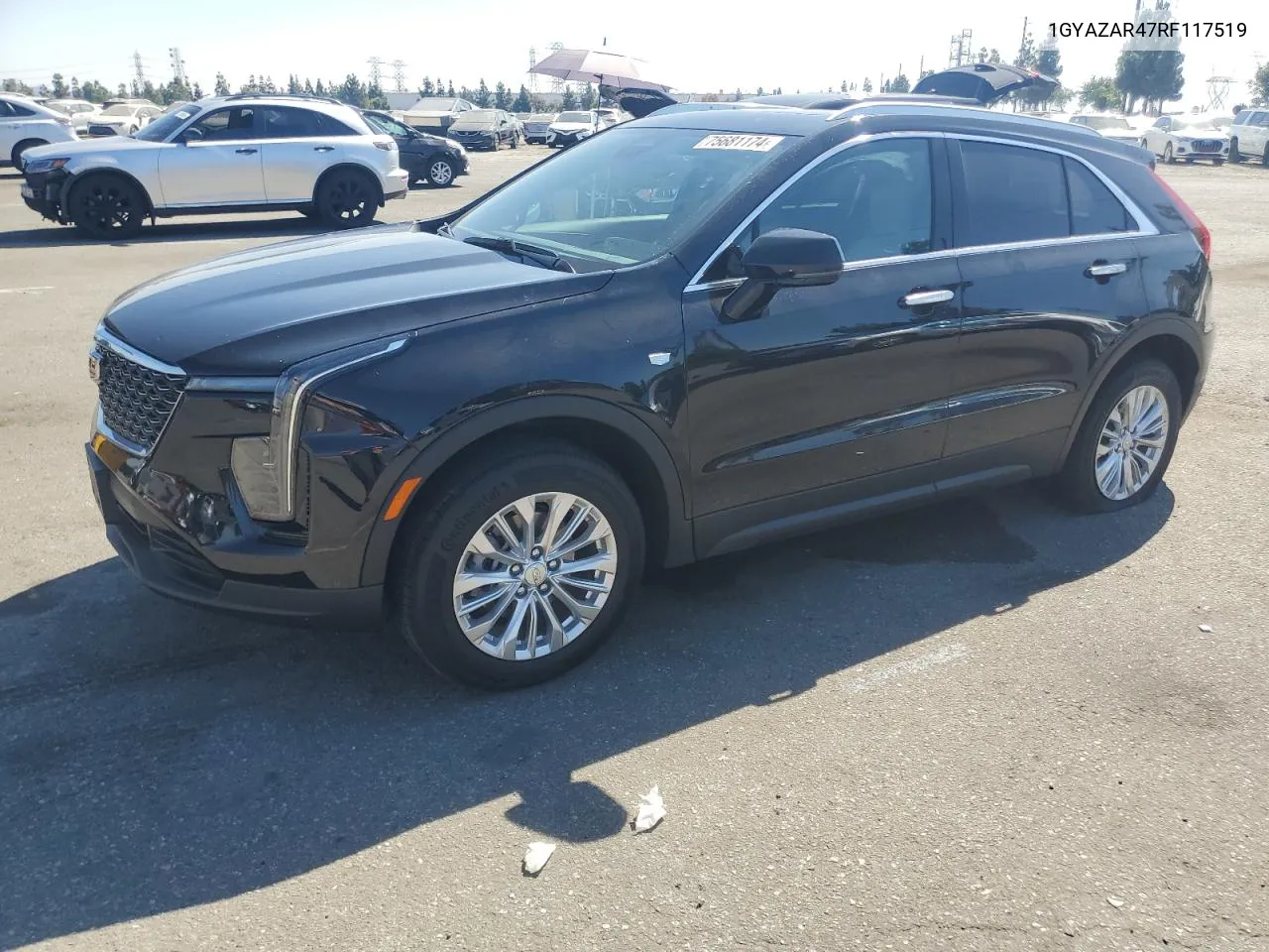 1GYAZAR47RF117519 2024 Cadillac Xt4 Luxury