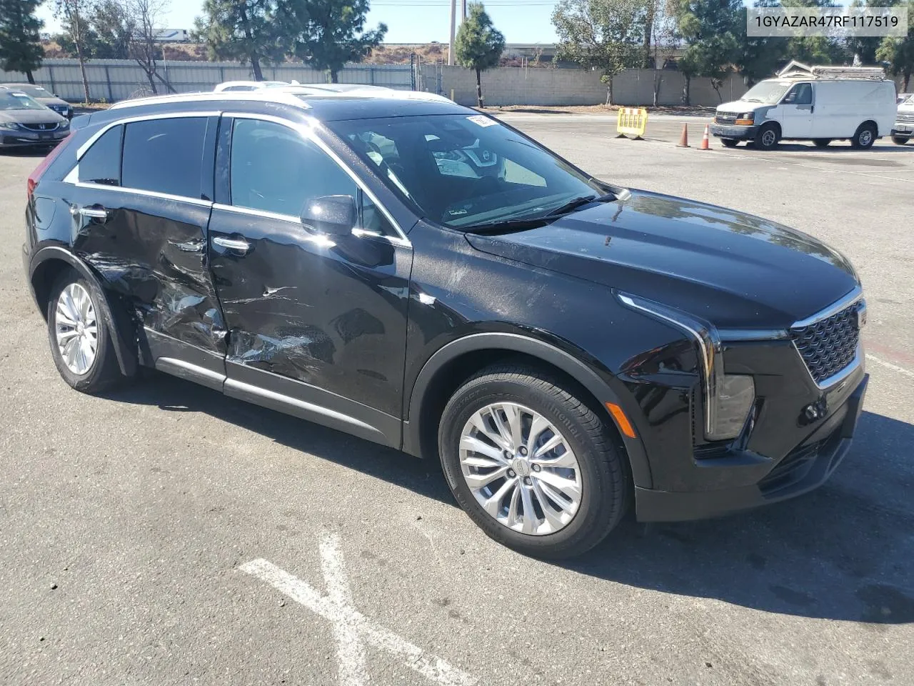 2024 Cadillac Xt4 Luxury VIN: 1GYAZAR47RF117519 Lot: 75681174