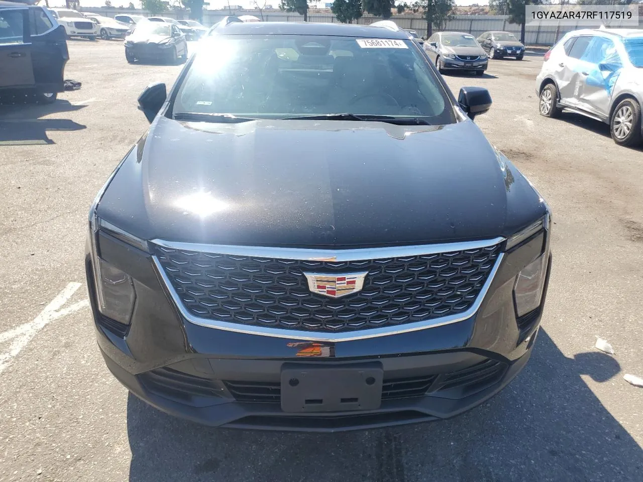 2024 Cadillac Xt4 Luxury VIN: 1GYAZAR47RF117519 Lot: 75681174