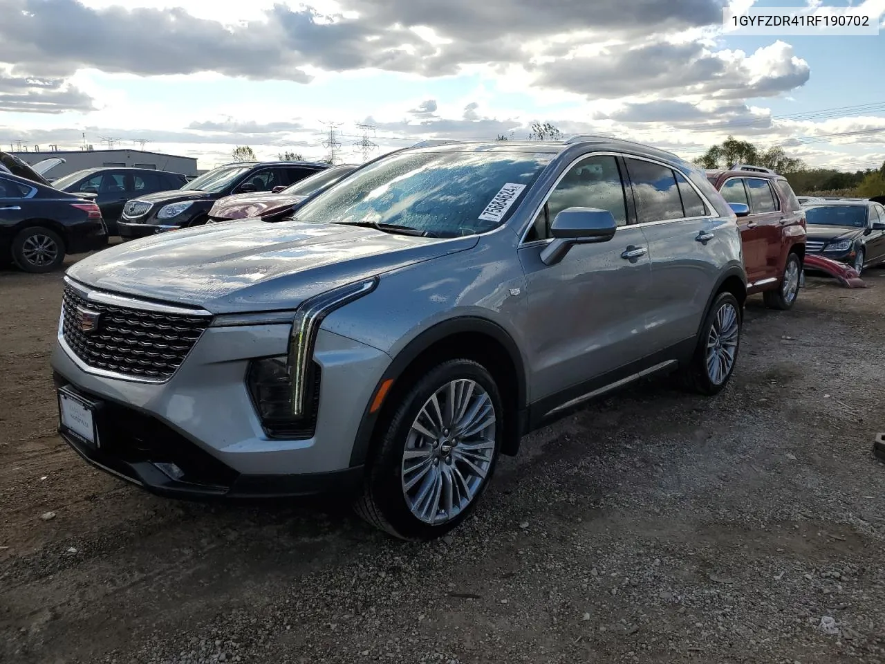 2024 Cadillac Xt4 Premium Luxury VIN: 1GYFZDR41RF190702 Lot: 75684624