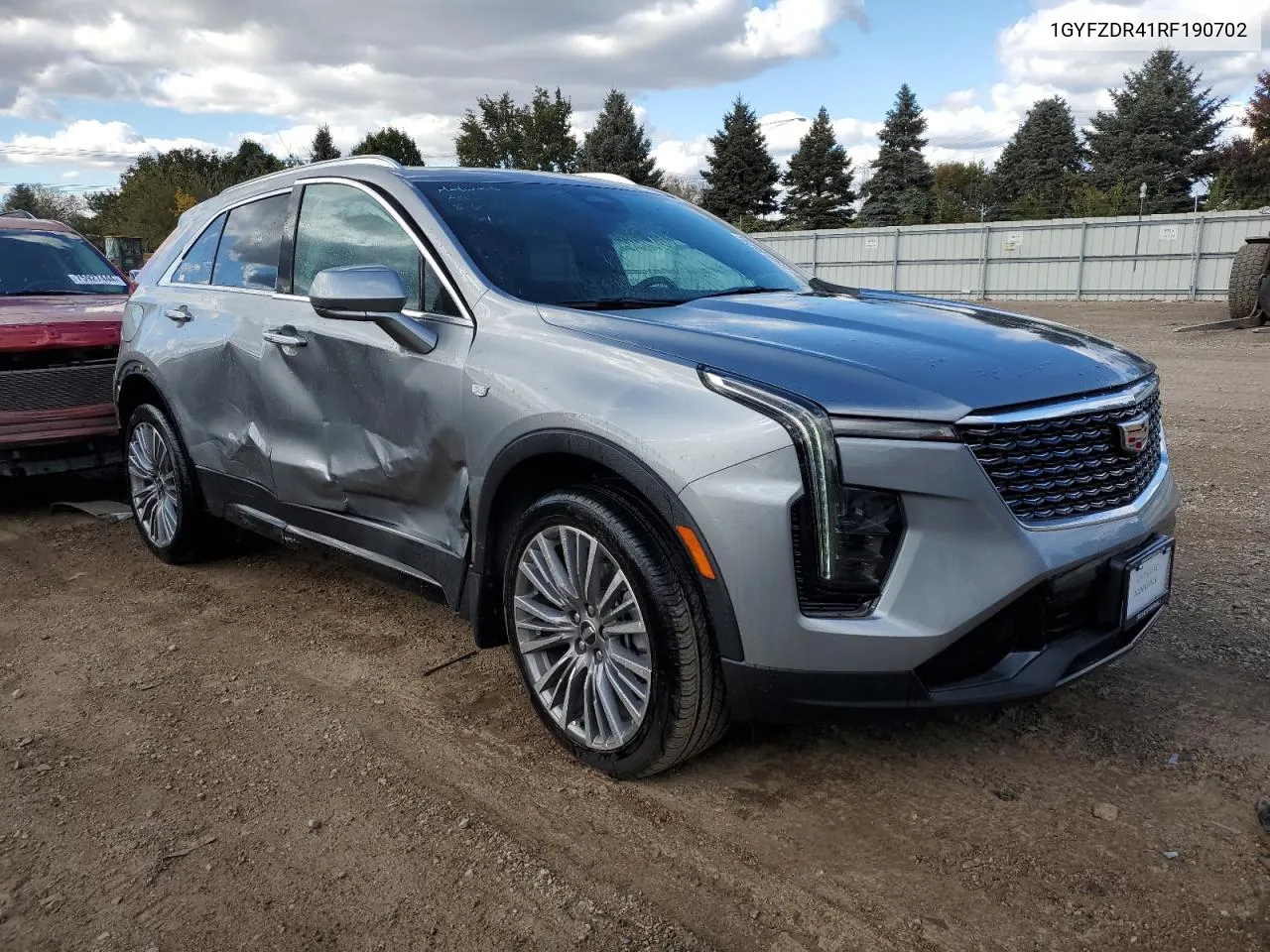 2024 Cadillac Xt4 Premium Luxury VIN: 1GYFZDR41RF190702 Lot: 75684624