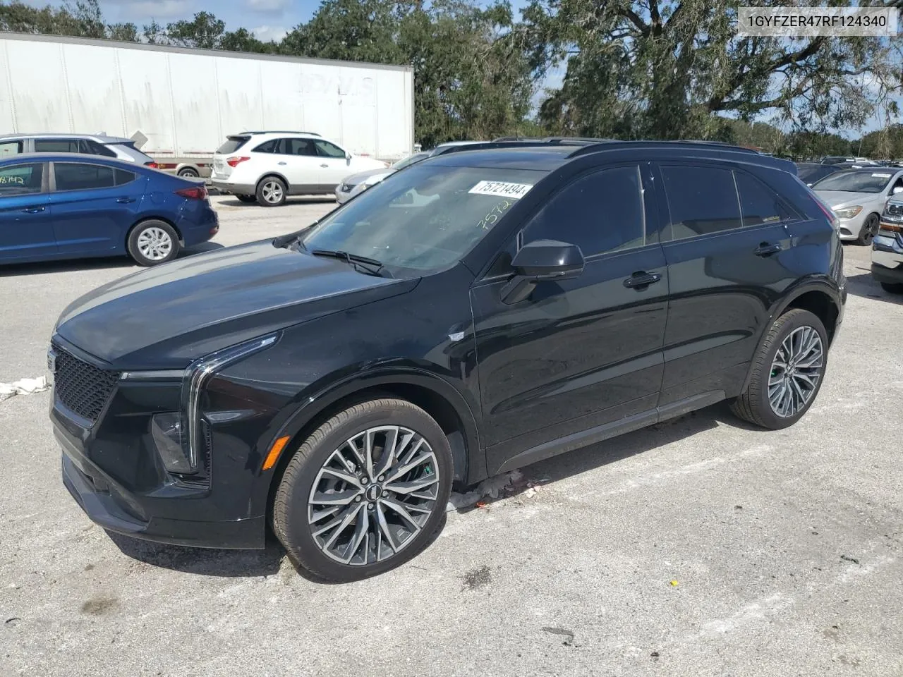 2024 Cadillac Xt4 Sport VIN: 1GYFZER47RF124340 Lot: 75721494