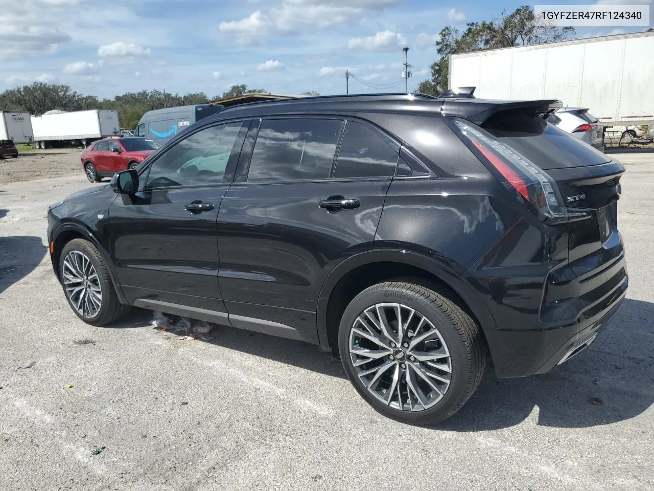 2024 Cadillac Xt4 Sport VIN: 1GYFZER47RF124340 Lot: 75721494