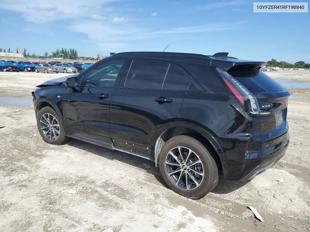 2024 Cadillac Xt4 Sport VIN: 1GYFZER41RF198840 Lot: 76032704