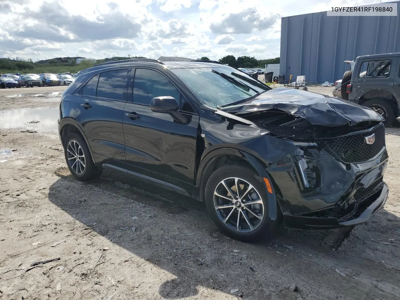 2024 Cadillac Xt4 Sport VIN: 1GYFZER41RF198840 Lot: 76032704